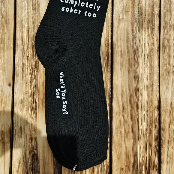 NWT Foozys What'd You Say Unisex Socks - Picture 2 of 2